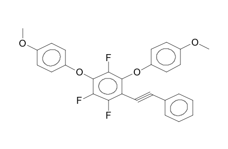 1-[2,4-DI(4-METHOXYPHENOXY)-3,5,6-TRIFLUOROPHENYL]-2-PHENYLACETYLENE