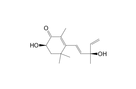 2-Cyclohexen-1-one, 6-hydroxy-3-(3-hydroxy-3-methyl-1,4-pentadienyl)-2,4,4-trimethyl-, [R-[R*,R*-(E)]]-