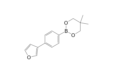 2-(4-(Furan-3-yl)phenyl)-5,5-dimethyl-1,3,2-dioxaborinane