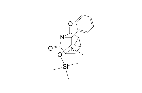3,8-Diaza-8-methyl-3,7-[2-(methanodimethylsilyoxy)-1-phenylethano]bicyclo[3.2.1]octane-2,4-dione