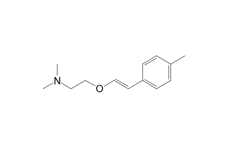 1-[2-[2-(Dimethylamino)ethoxy]ethenyl]-4-methylbenzene