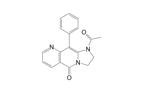 1-acetyl-10-phenyl-2,3-dihydroimidazo[1,2-g][1,6]naphthyridin-5-one