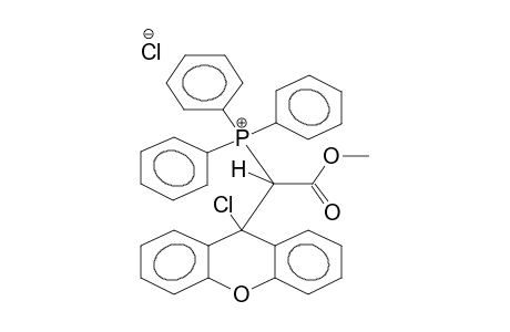 TRIPHENYL[1-(10-CHLORO-10-XANTHENYL)-1-METHOXYCARBONYLMETHYL]PHOSPHONIUM CHLORIDE