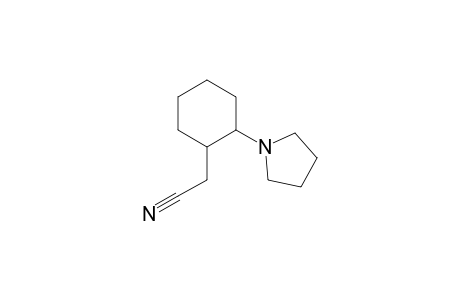 1-{2'-(Cyanomethyl)cyclohexyl}pyrrolidine