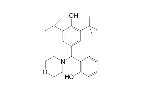 2,6-Di-tert-butyl-4-[(2-hydroxyphenyl)(morpholin-4-yl)methyl]phenol
