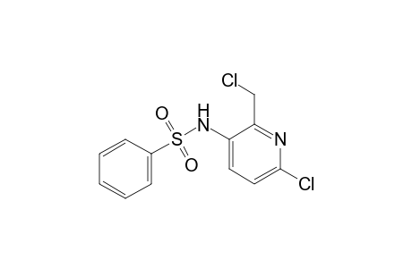 N-[6'-Chloro-2'-(chloromethyl)-3'-pyridyl]-benzenesulfonamide