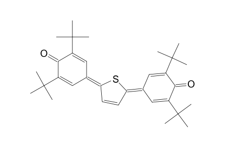2,6-ditert-butyl-4-[5-(3,5-ditert-butyl-4-keto-cyclohexa-2,5-dien-1-ylidene)-2-thienylidene]cyclohexa-2,5-dien-1-one