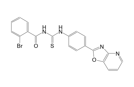 N-(2-bromobenzoyl)-N'-(4-[1,3]oxazolo[4,5-b]pyridin-2-ylphenyl)thiourea