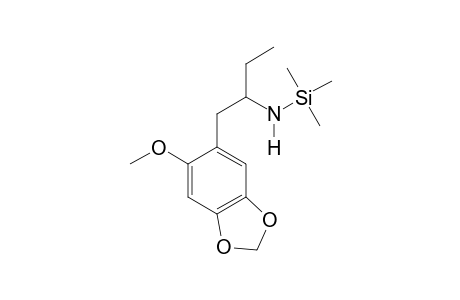 1-(2-Methoxy-4,5-methylenedioxyphenyl)butan-2-amine TMS