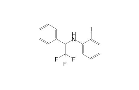 2-Iodo-N-(2,2,2-trifluoro-1-phenylethyl)aniline
