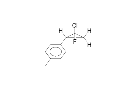 ANTI-1-CHLORO-1-FLUORO-2-(PARA-METHYLPHENYL)CYCLOPROPANE