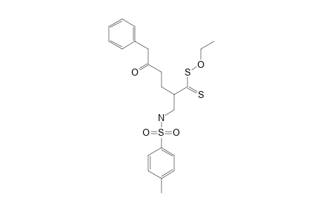 DITHIOCARBONIC-ACID-O-ETHYLESTER-S-[4-OXO-5-PHENYL-1-[(TOLUENE-4-SULFONYLAMINO)-METHYL]-PENTYL]-ESTER