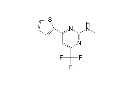 N-methyl-4-(2-thienyl)-6-(trifluoromethyl)-2-pyrimidinamine