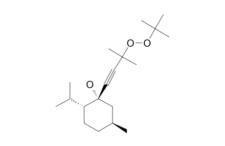 1-[3-(TERT.-BUTYLDIOXY)-3-METHYL-1-BUTYRYL]-2-ISOPROPYL-5-METHYL-CYClOHEXANOL;MAJOR-STEREOISOMER