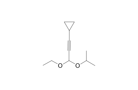 (3-Ethoxy-3-isopropoxyprop-1-yn-1-yl)cyclopropane