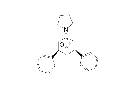 (6RS,7SR)-(+/-)-6,7-DIPHENYL-4-PYRROLIDINOBICYCLO-[2.2.2]-OCTAN-2-ONE