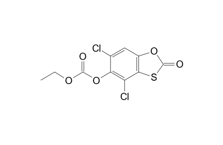 4,6-Dichloro-2-oxobenzo[d][1,3]oxathiol-5-yl ethyl carbonate