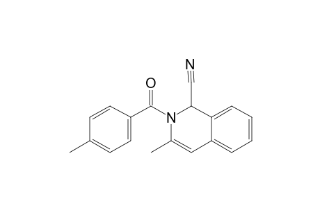 3-METHYL-2-(4-TOLUOYL)-1,2-DIHYDROISOQUINOLINE-1-CARBONITRILE