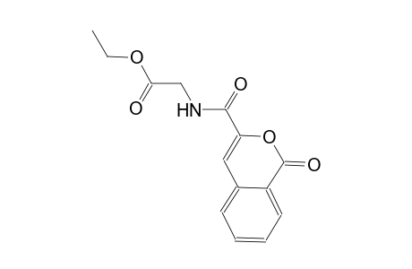 ethyl {[(1-oxo-1H-2-benzopyran-3-yl)carbonyl]amino}acetate