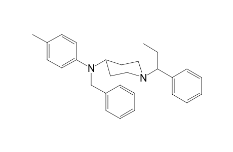 N-Benzyl-N-4-methylphenyl-1-(1-phenylpropyl)piperidin-4-amine