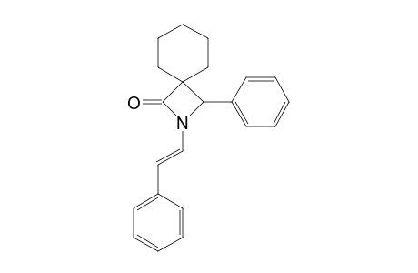 3,3-PENTAMETHYLENE-4-PHENYL-1-STYRYLAZETIDIN-2-ONE