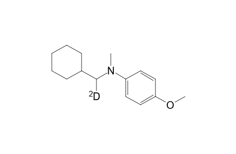 N-[Cyclohexyl(deuterio)methyl]-N-methyl-p-anisidine