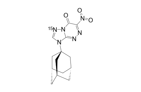 6-(15)N-8-ADAMANTYL-3-NITRO-1,4-DIHYDRO-1,2,4-TRIAZOLO-[5.1-C]-1,2,4-TRIAZIN-4-ONE