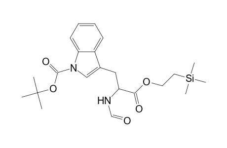 1-[(1,1-Dimethylethoxy)carbonyl]-N-formyl-DL-tryptophan-2-(trimethylsilyl)ethyl Ester