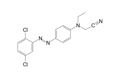 {p-[(2,5-dichlorophenyl)azo]-N-ethylanilino}acetonitrile