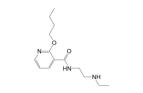 2-Butoxy-n-(2-(ethylamino)ethyl)-3-pyridinecarboxamide
