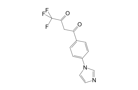 4,4,4-trifluoro-1-(4-imidazol-1-ylphenyl)butane-1,3-dione