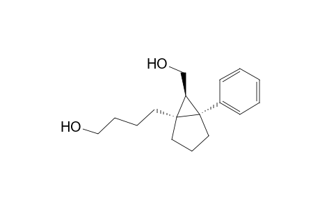 Bicyclo[3.1.0]hexane-1-butanol, 6-(hydroxymethyl)-5-phenyl-, (1.alpha.,5.alpha.,6.beta.)-