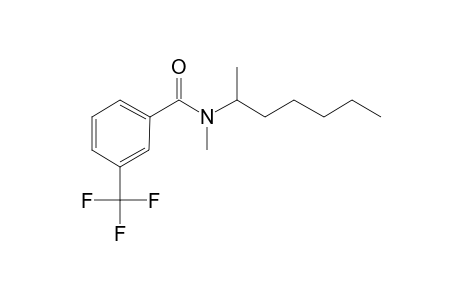 Benzamide, 3-trifluoromethyl-N-methyl-N-(hept-2-yl)-