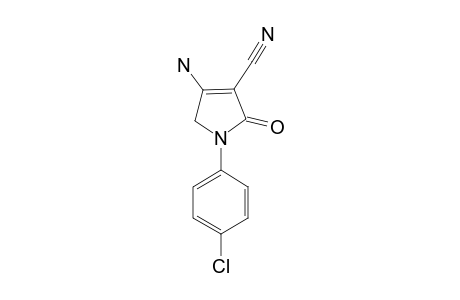 4-AMINO-1-(4-CHLOROPHENYL)-2-OXO-2,5-DIHYDRO-1H-PYRROL-3-CARBONITRILE