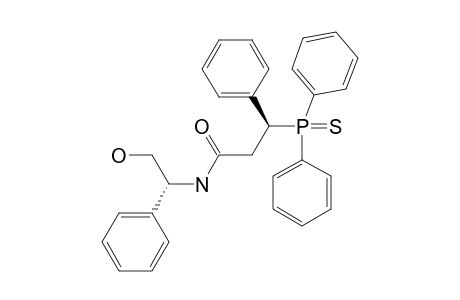 (3-S,1'-S)-3-DIPHENYLPHOSPHINOTHIOYL-N-(2'-HYDROXY-1'-PHENYL)-ETHYL-3-PHENYLPROPANAMIDE