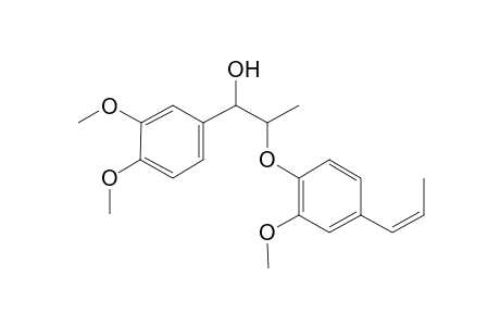 (threo)-1-(3',4'-Dimethoxyphenyl)-2-(2"-methoxy-4"-propenylphenoxy)propan-1-ol