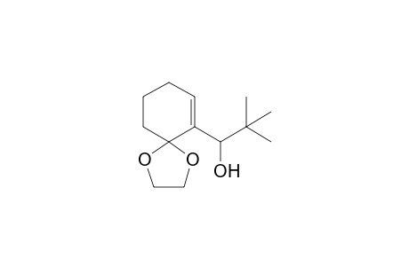 6-(1-Hydroxy-2,2-dimethylpropyl)-1,4-dioxaspiro[4,5]dec-6-ene