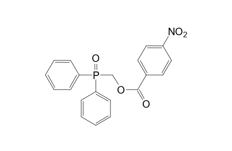 (diphenylphosphinyl)methanol, p-nitrobenzoate