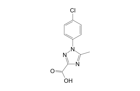 1H-1,2,4-Triazole-3-carboxylic acid, 1-(4-chlorophenyl)-5-methyl-