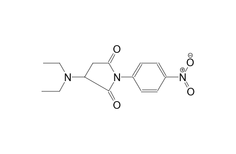 2,5-pyrrolidinedione, 3-(diethylamino)-1-(4-nitrophenyl)-