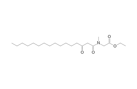 2-[1,3-dioxohexadecyl(methyl)amino]acetic acid ethyl ester