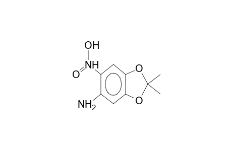 2,2-dimethyl-5-nitro-6-aminobenzodioxole