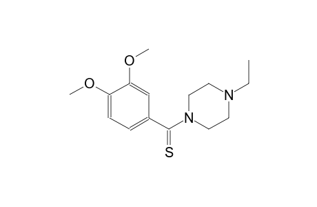 1-(3,4-dimethoxybenzothioyl)-4-ethylpiperazine