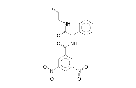 Glycinamide, 3-N-(3,5-dinitrobenzoyl)-2-phenyl-N'-(2-propenyl)-
