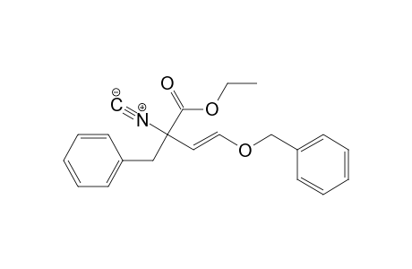 Ethyl (E)-2-Benzyl-4-benzyloxy-2-isocyano-3-butenoate