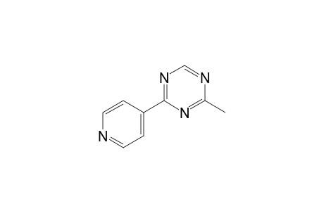 4-methyl-2-(4-pyridyl)-s-triazine