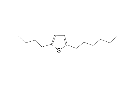 Thiophene, 2-butyl-5-hexyl-