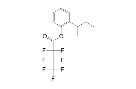 2-sec-Butylphenol, o-heptafluorobutyryl-