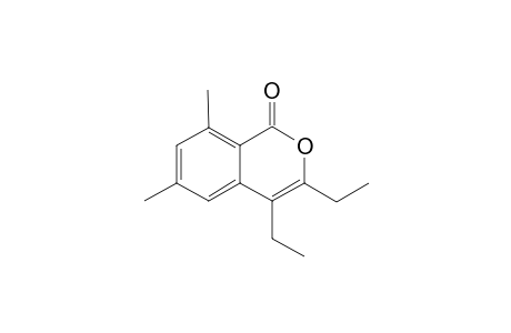 3,4-Diethyl-6,8-dimethyl-1H-isochromen-1-one
