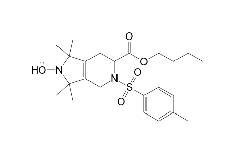 6-Butoxycarbonyl-1,3,4,5,6,7-hexahydro-1,1,3,3-tetramethyl-5-(p-toluenesulfonyl)-2H-pyrrolo[3,4-c]pyridine-2-yloxyl radical